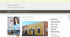 Desktop Screenshot of mihotelculiacan.com