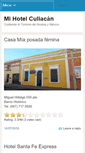 Mobile Screenshot of mihotelculiacan.com